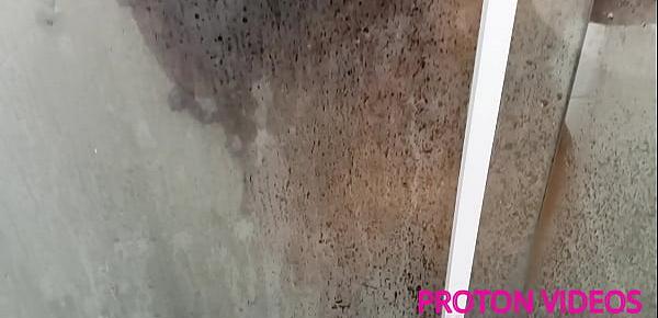  Backstage shower with the BBW married real estate agent